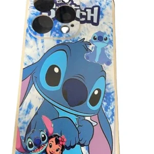 1 pieza, Funda para iPhone, Disney, Stitch, Patrón de dibujos animados