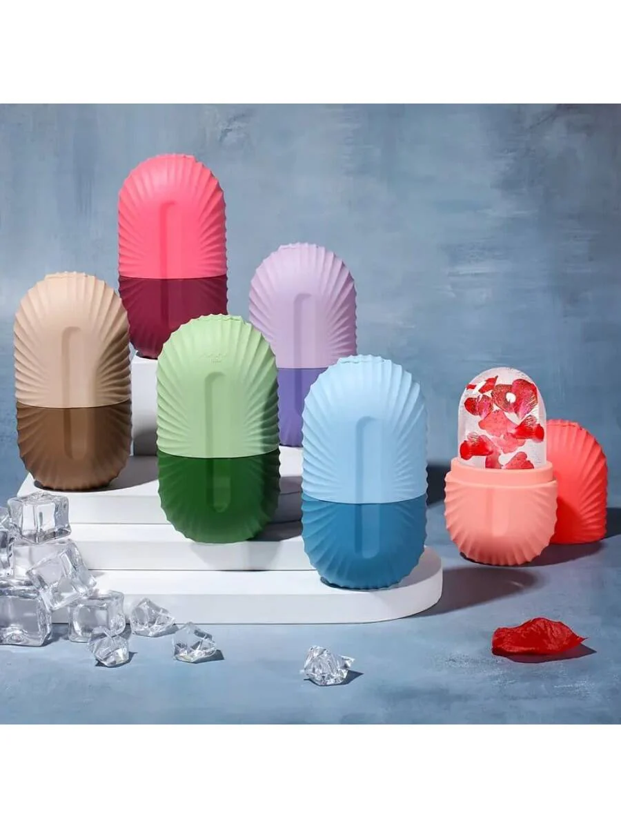 1 Rodillo facial de hielo reutilizable – Molde para masaje facial con hielo - Imagen 6