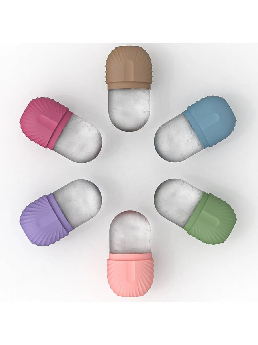 1 Rodillo facial de hielo reutilizable – Molde para masaje facial con hielo - Imagen 9