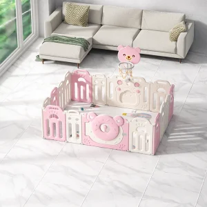 Corral para bebé plegable 150x180cm | Diseño Osito