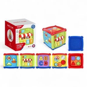 Cubo estimulación Colorido con Luz y Música