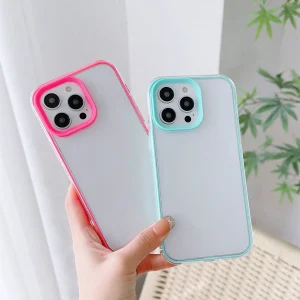 2 fundas transparentes anticaídas para teléfono