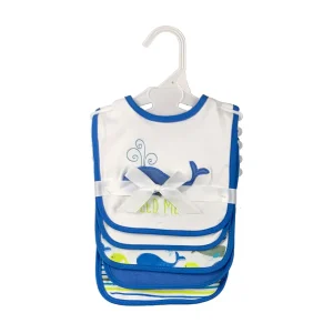 Set 5 baberos algodón