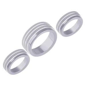 3x cubierta de perilla de ajuste de interruptor de radio