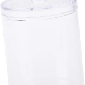 4 piezas de Organizador redondo  Caja de almacenamiento Tapa Contenedor de plástico