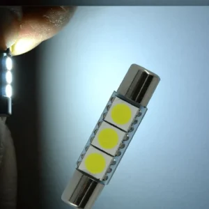 4 Uds 31MM Interior LED bombillas parasol para coche espejo de vanidad de luces