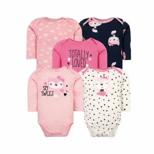 Set 5 Bodys Manga Larga Sweet