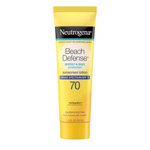 Neutrogena Beach Defense - Loción corporal de protección solar resistente al agua