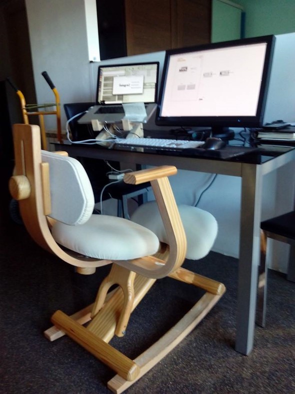 Silla Ergo. Balancín con Reposabrazos - Imagen 3