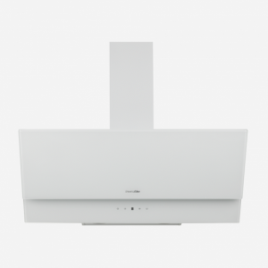 Estela Campana Decorativa De Cristal Blanca – 90 – Blanco – Muebles y Electrodomesticos Contreras