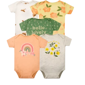 Set 5 Bodys Manga Corta Arcoiris