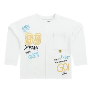 Polera Algodón Manga Larga Niño