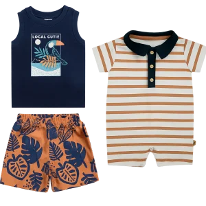 Conjunto Enterito 3 Piezas Bebe Tucan