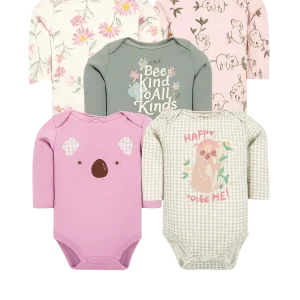 Set 5 Bodys Manga Larga Koala