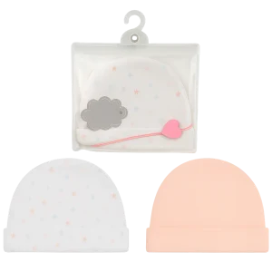 Set 2 Gorritos Algodón Niña