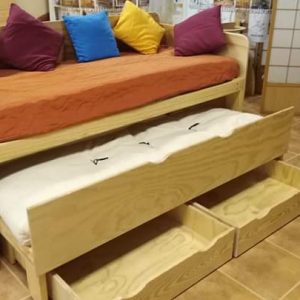 Cama Nido-cajones,tapa frontal (y barandilla) El Pilar