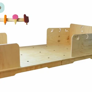 Cama Baja Aiko modificada (perchero de regalo)