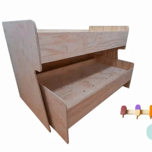 Cama Nido (perchero de madera)