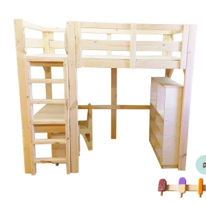 Cama Loft Violetta (perchero de regalo)