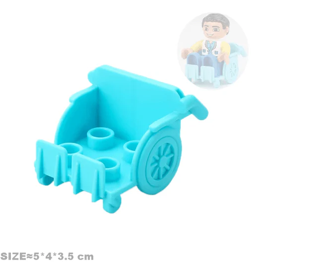 Accesorios de bloques de construcción juguetes educativos para niños