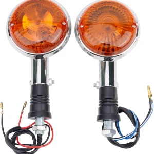 AHL Luz indicadora de giro compatible con Yamaha XV400 XV 400 Virago todos los modelos XV250 XV 250 V-MAX1200