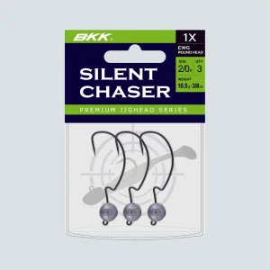 BKK Silent Chaser 1X EWG jighead desplazable caja de 10pq