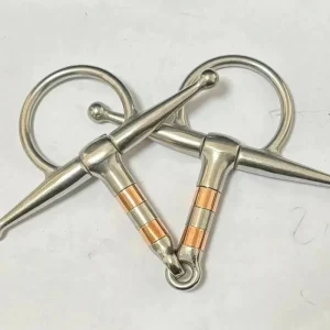 Broca de caballo de acero inoxidable, riendas de boca de arnés