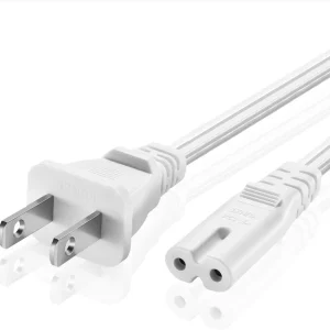 Cable de alimentación de 2 clavijas NEMA