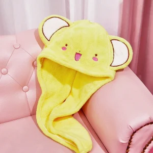 CARDCAPTOR SAKURA | SHEIN Linda Gorra De Secado De Pelo Con Estampado De Dibujos