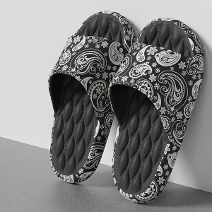 Chanclas de Baño para Hombre con Estampado de Dibujos Animados