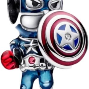 CHARMY´S Charm Capitán América Plata 925