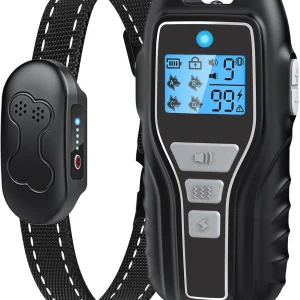 Collar de choque para perros con control remoto