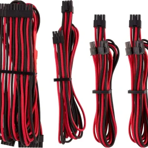 Corsair CP-8920219 Kit De Cables Basico Corsair Psu Ind Prem Blanco/Negro