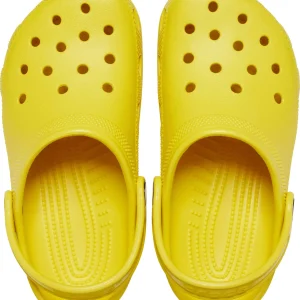 Crocs Zuecos clásicos Amarillo
