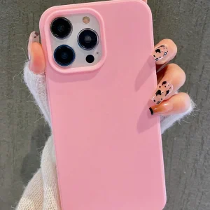 Funda Candy Hole sencilla, mate y resistente a golpes para teléfono para iphone 12 Pro Max