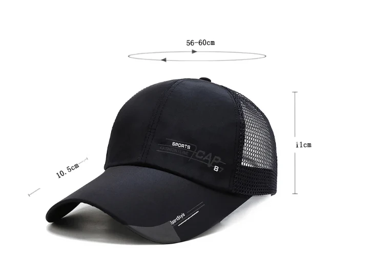 Gorra de béisbol unisex de verano deportiva - Imagen 3