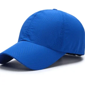 Gorra deportiva transpirable de malla de secado rápido para correr para hombres y mujeres
