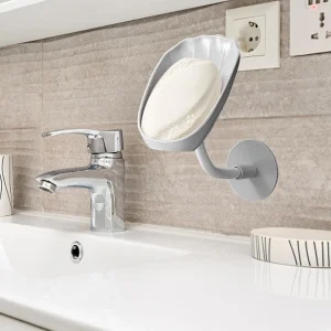 Jabonera con Hoja, Jabonera con ventosas, Jabonera para jabón Barra, Jabonera Creativa