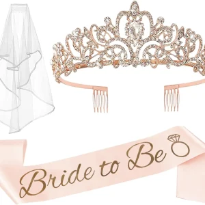 JETKONG 3 piezas de decoraciones de despedida de soltera