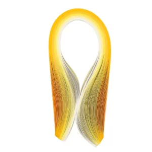 Juego de tiras de papel para acolchar de Color degradado, 100 tiras