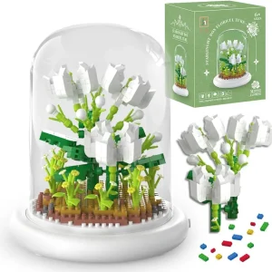 Kit de construcción de ramos de juguetes, 770 mini juegos de construcción