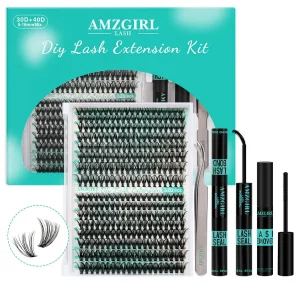 Kit de extensión de pestañas AMZGIRL 3040D (320 piezas)
