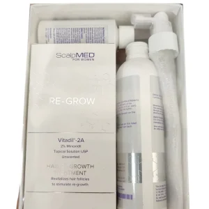Kit de pérdida de cabello ScalpMED para mujeres Re-Grow Vitadil-2A