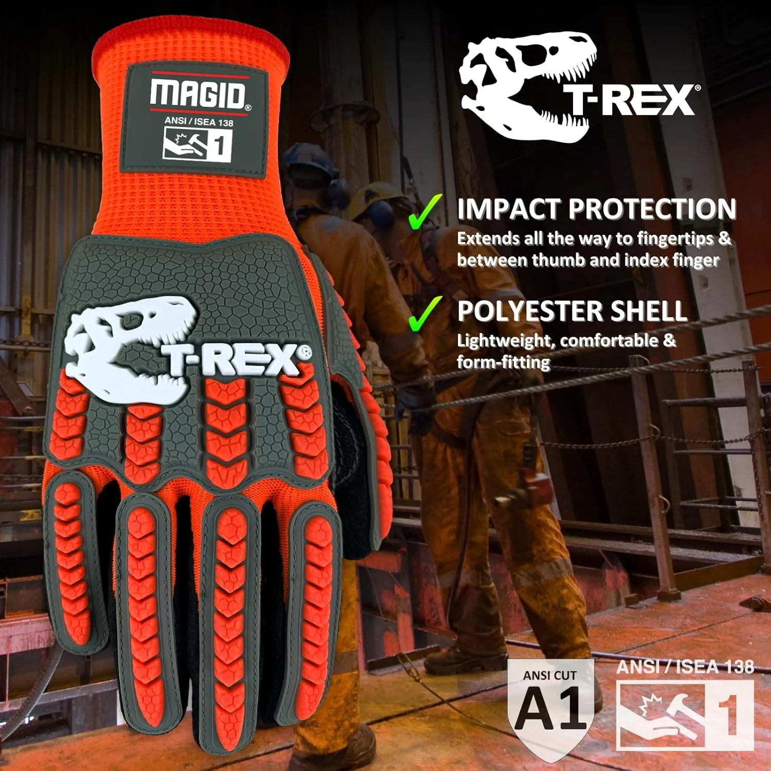 Magid Glove & Safety - guante de impacto multiusos - Imagen 2
