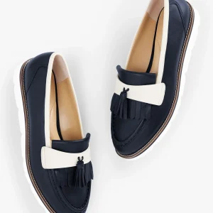 Mocasines de plataforma de napa con borlas Liz