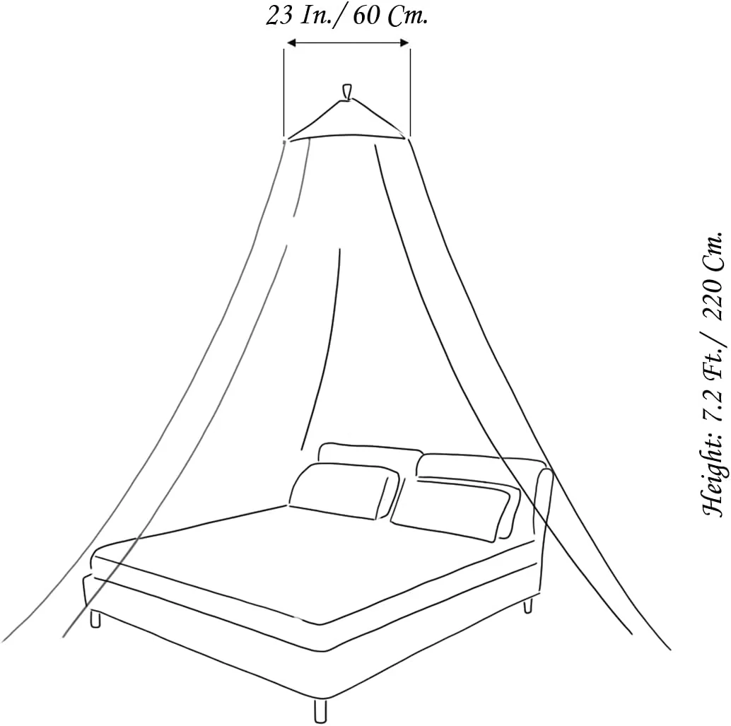 Mosquitera para cama con estrellas fluorescentes que brillan en la oscuridad, para niños - Imagen 6