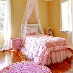 Mosquitera para cama con estrellas fluorescentes que brillan en la oscuridad, para niños