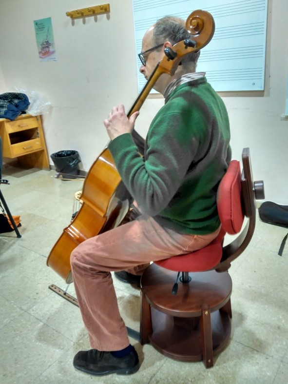 Silla Musical Ergonómica color Nogal J.S.Bach - Imagen 9