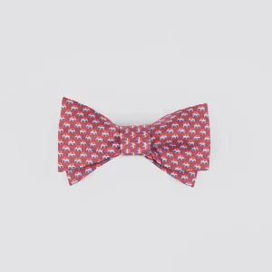 Pajarita con estampado de elefante