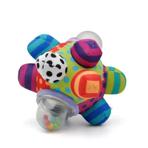 Pelota Sonajero para bebé multicolor